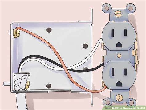 how to ground a metal outlet box|converting ungrounded outlets to grounded.